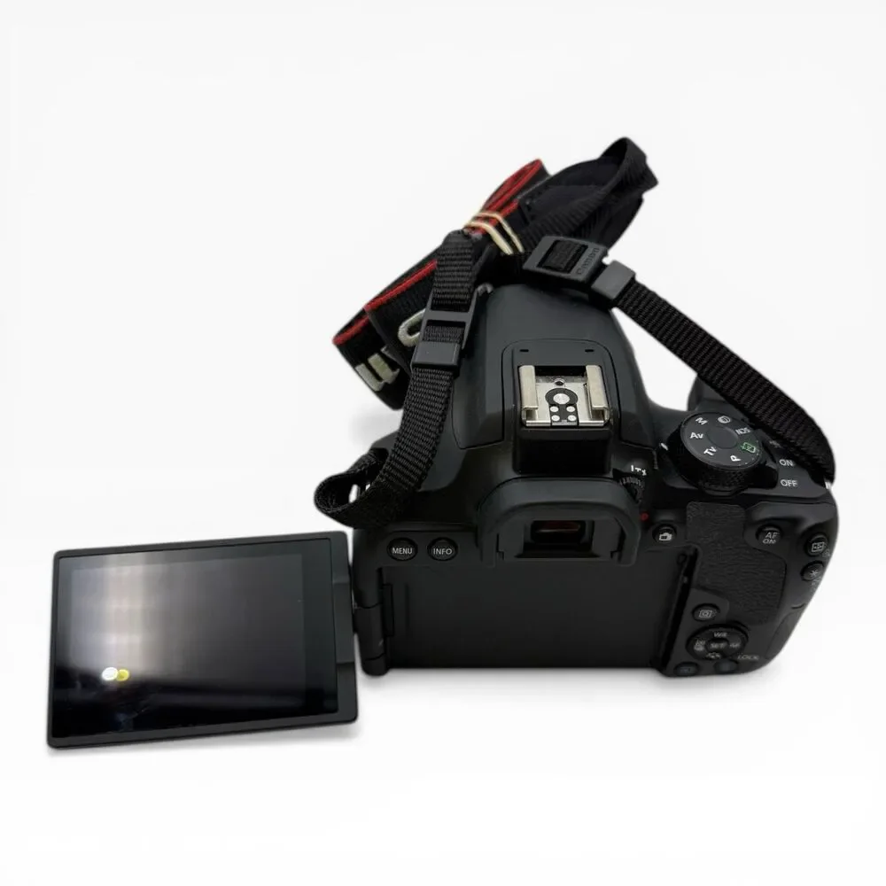 Canon EOS Rebel T8i 24.1MP DSLR Camera 2 Lens, Memory Card, Filters, shutter <2k
